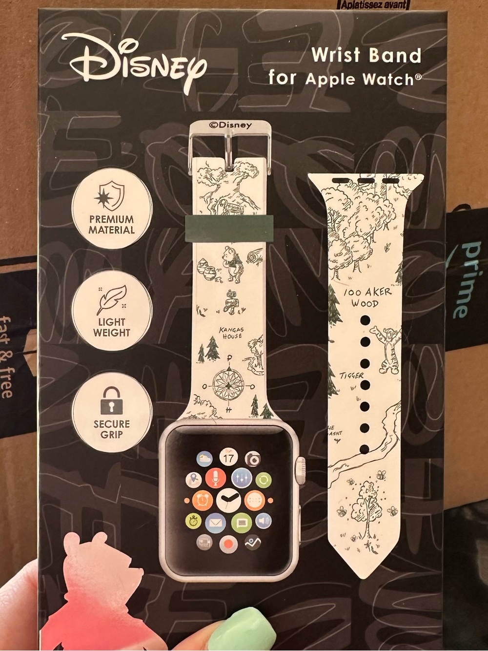Disney Winnie the Pooh wrist band for Apple Watch 💚